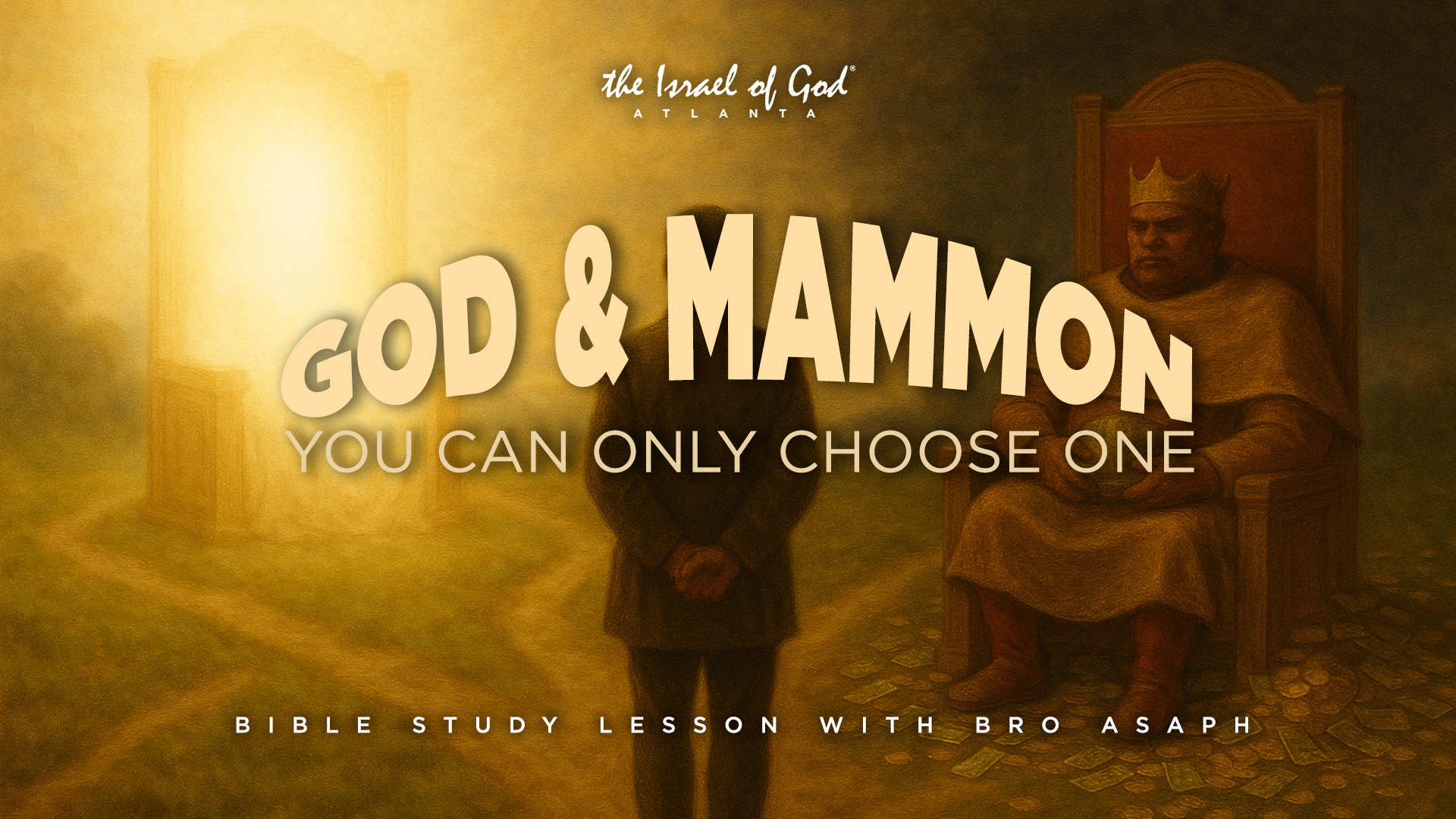 08162025 - IOGATL - God & Mammon: You Can Only Choose One