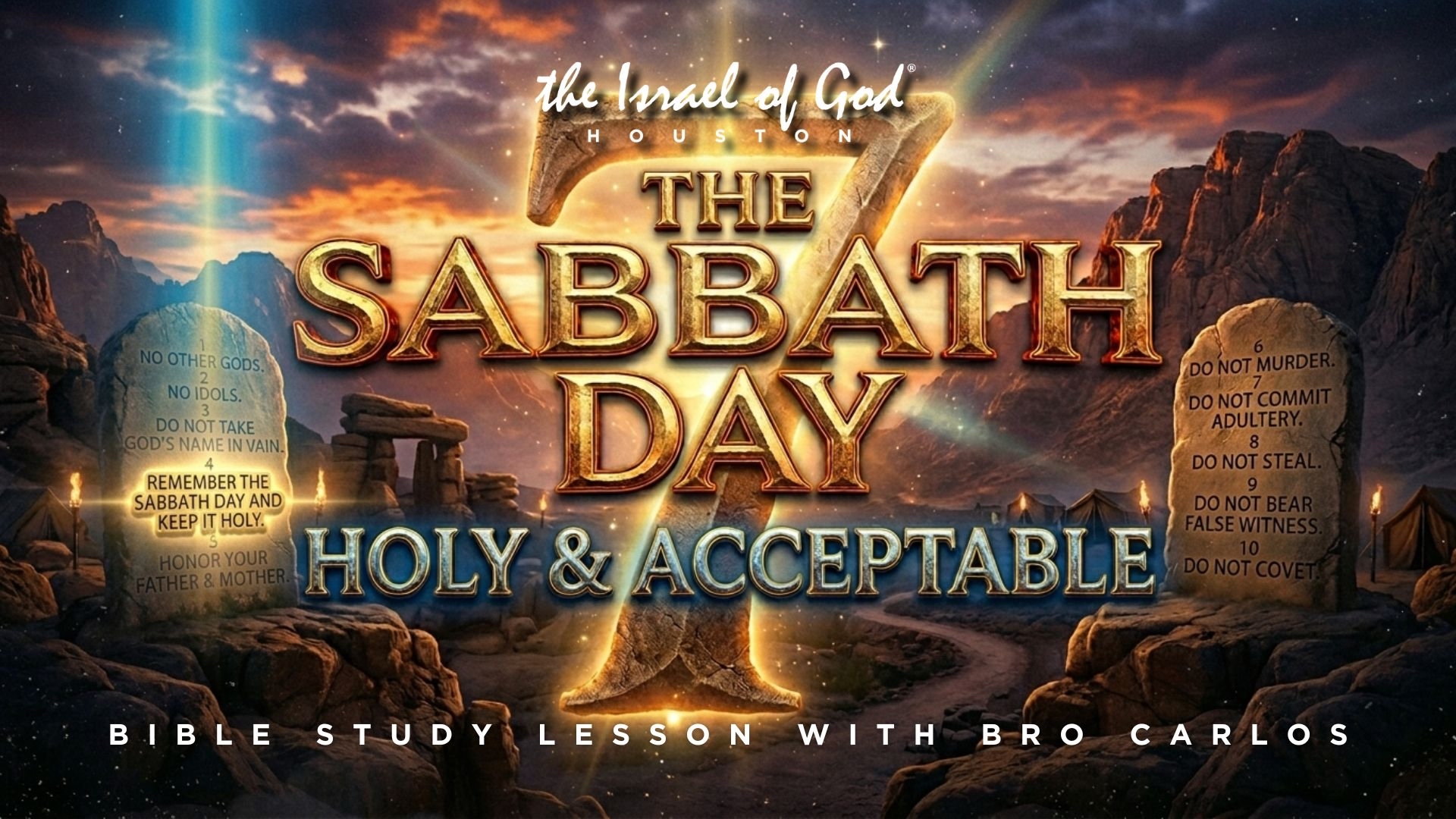 06202026 - IOG Houston - The Sabbath Day: Holy & Acceptable