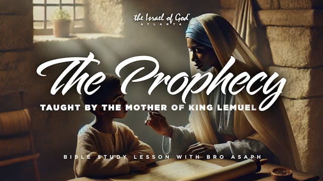 06152024 - IOG Atlanta - The Prophecy...