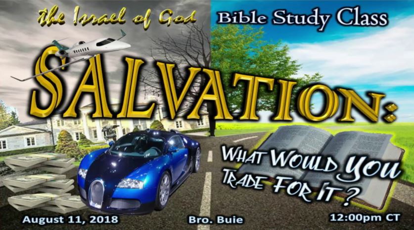 08112018 - Salvation: What Would You Trade For It?