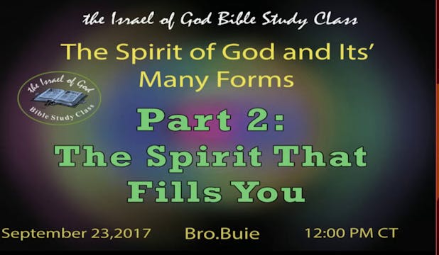 92317 - The Spirit of God In Its Many...