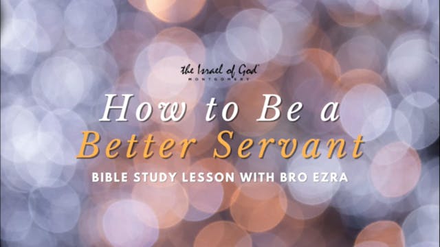 11122022 - IOG Montgomery - How to Be...