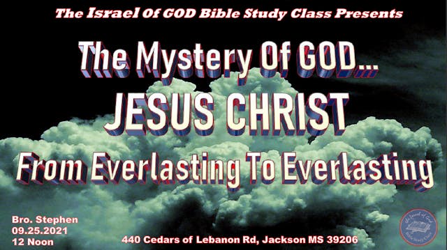 09252021 - IOG Jackson - The Mystery ...