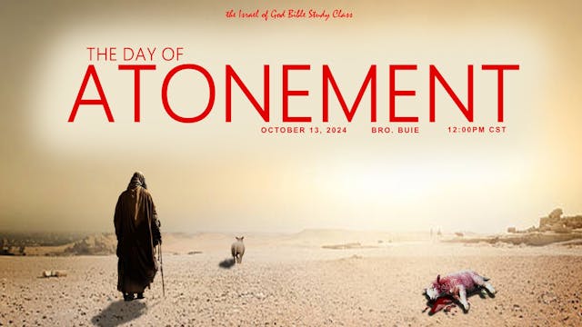 10132024 - THE DAY OF ATONEMENT