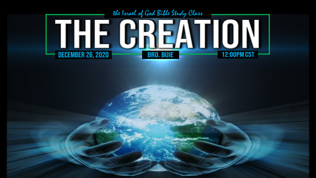 12262020 - THE CREATION