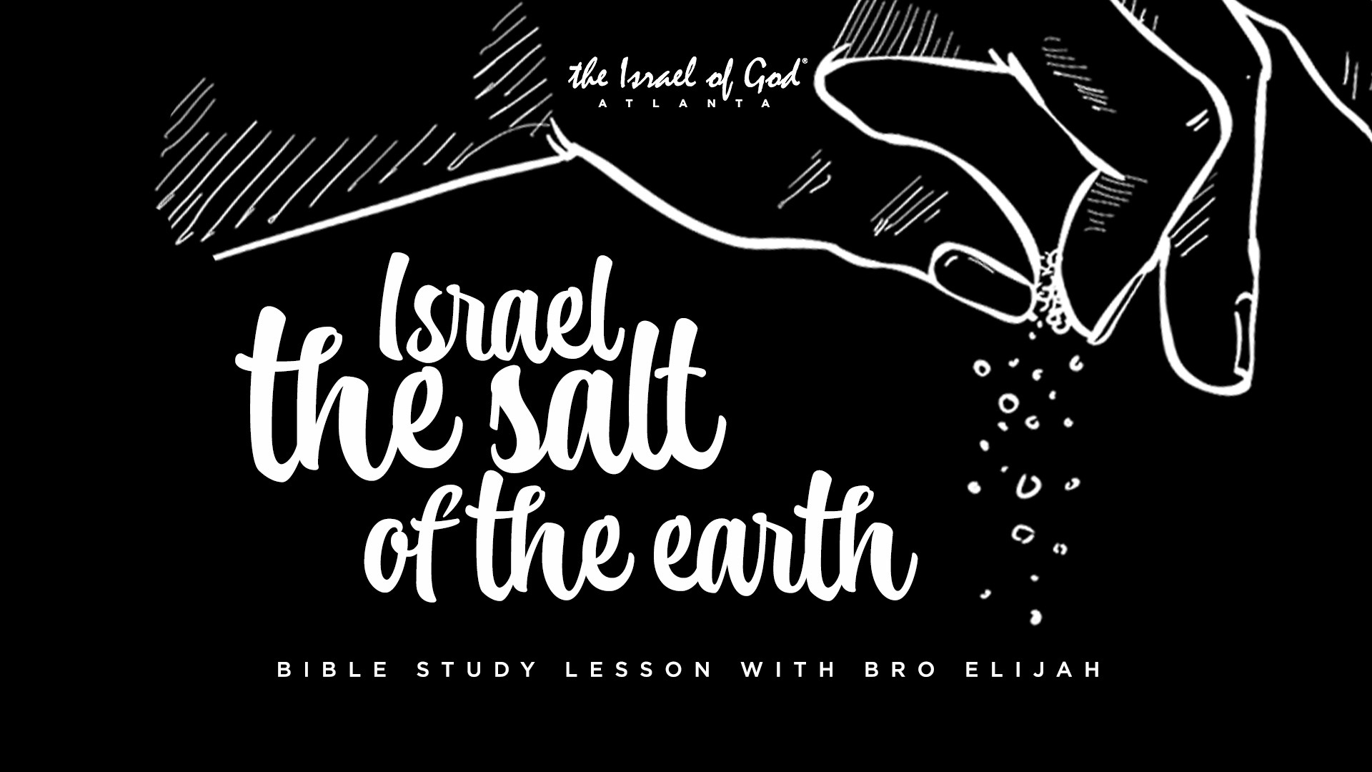 06082024 - IOG Atlanta - Israel: The Salt of the Earth