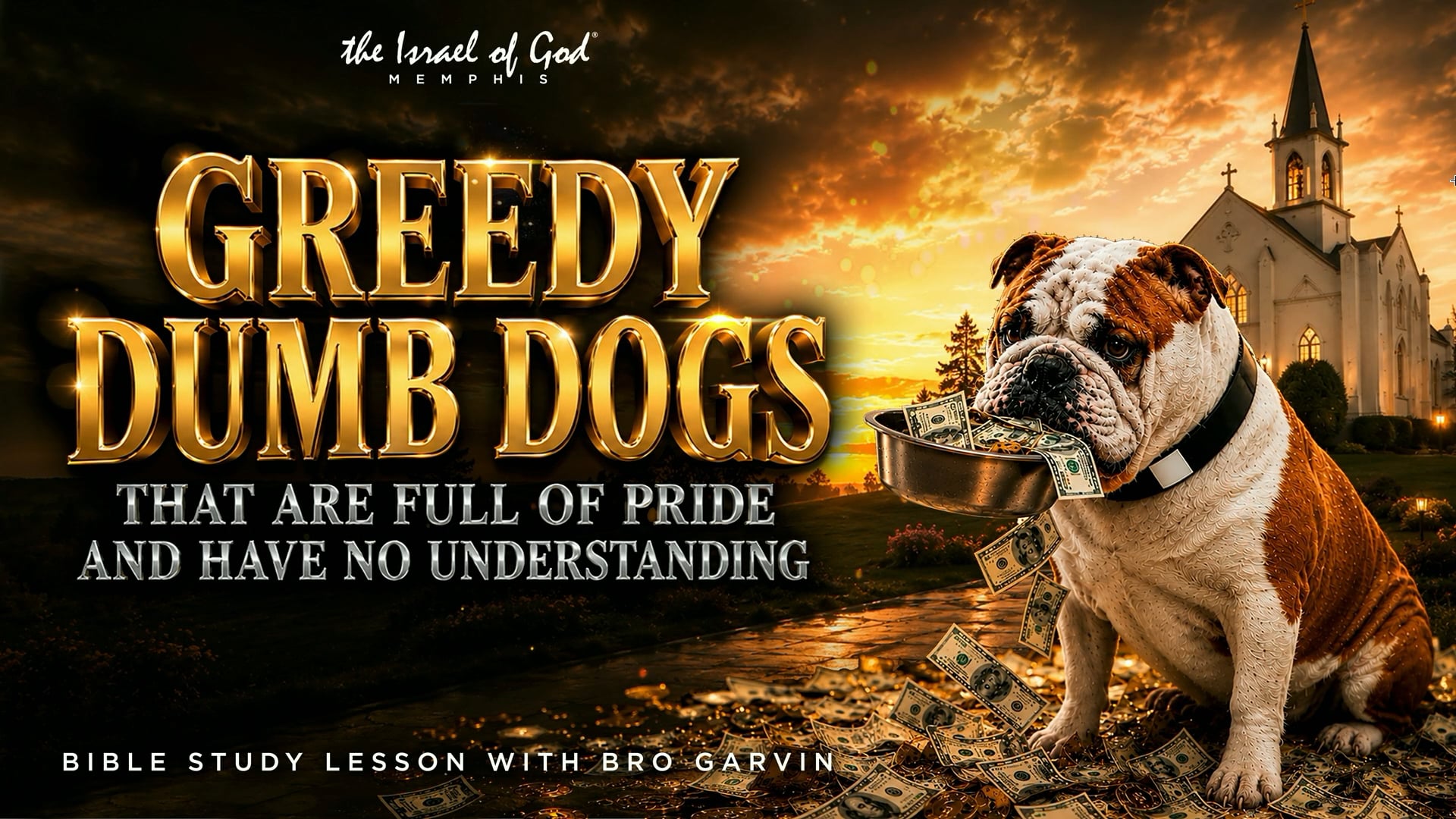 07112026 - IOG Memphis - Greedy Dumb Dogs That Are Full Of Pride And Have No...