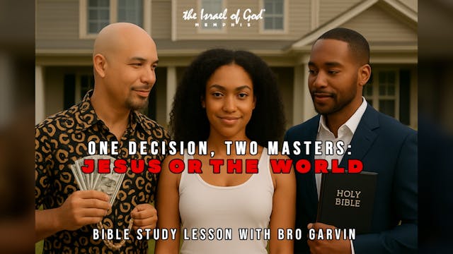 08232025 - IOG Memphis - One Decision...