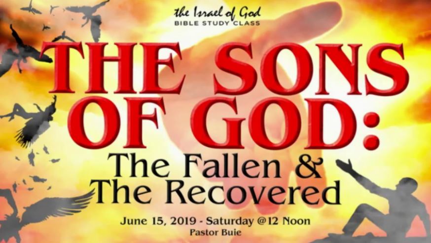 6152019 - The Sons of God The Fallen & The Recovered