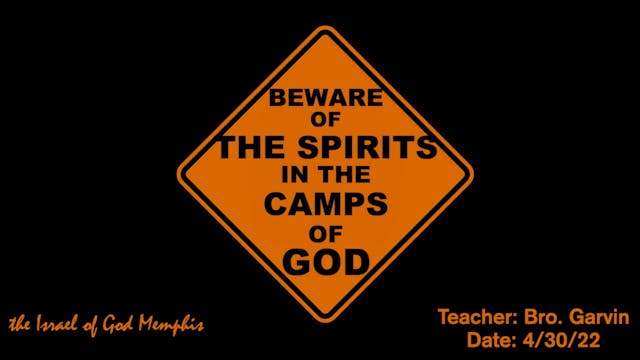 04302022 - IOG Memphis - Beware Of Th...