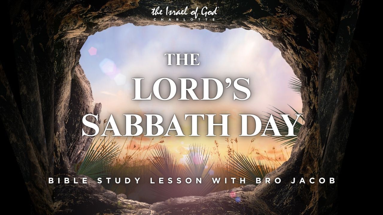 09202025 - IOG Charlotte - Ther Lord's Sabbath Day