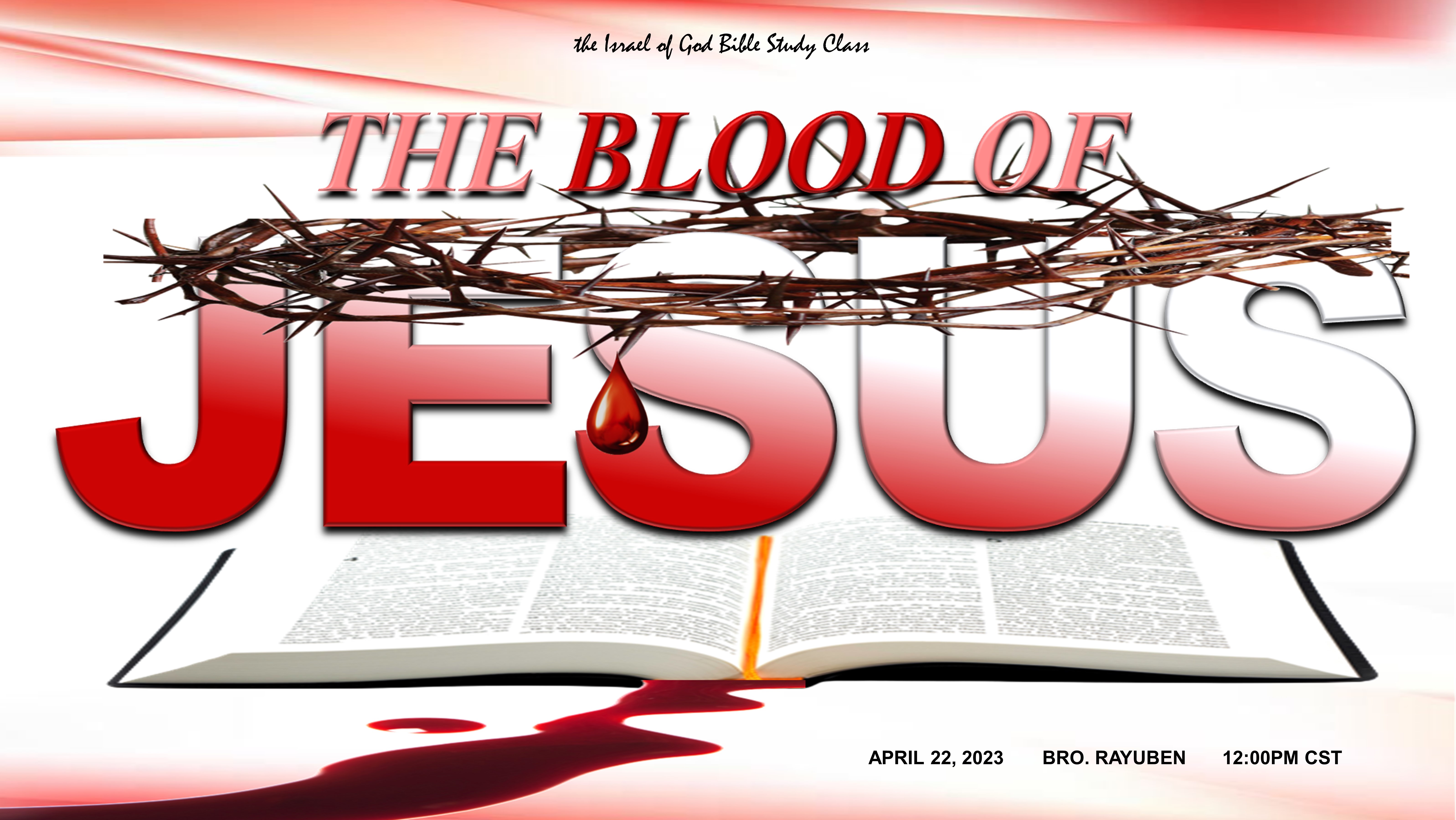 04222023 - The Blood of Jesus