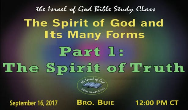 91617 - The Spirit of God In Its Many...