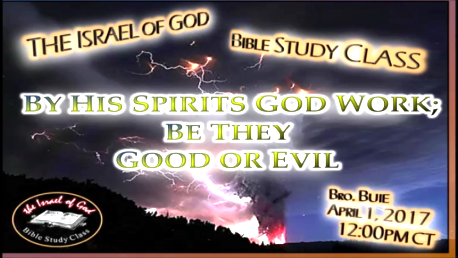40117 - By His Spirits God Works, Be They Good or Evil
