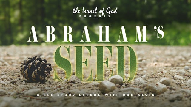 09092023 - IOG Phoenix - Abraham's Seed