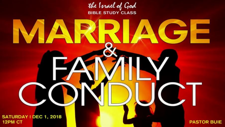 12012018 - Marriage & Family Conduct