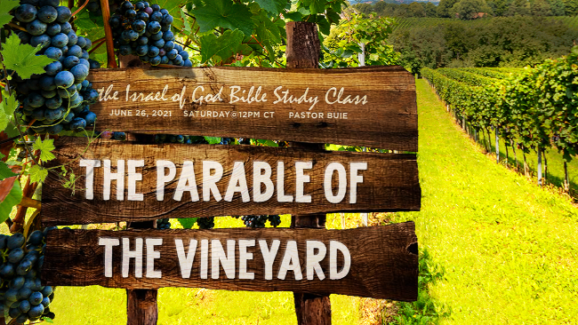06262021 - The Parable of The Vineyard