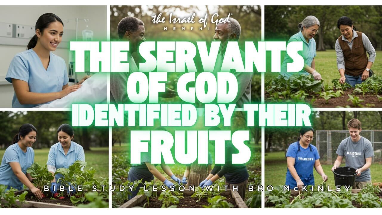 04262025 - IOG Memphis - Servants of God Identified By Their Fruits