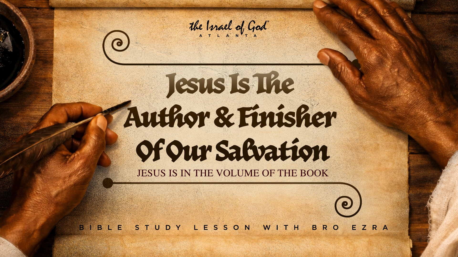 01242026 - IOGATL - JESUS IS THE AUTHOR & FINISHER OF OUR SALVATION: Jesus Is...
