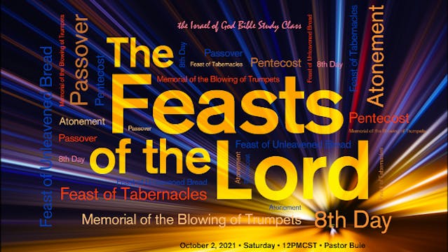 10022021 - The Feasts of the Lord