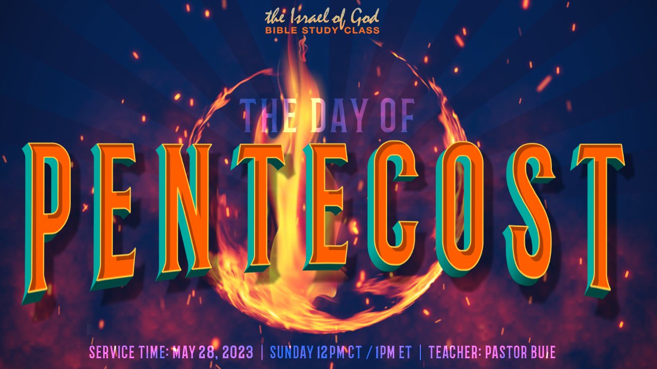 05282023 - The Day of Pentecost
