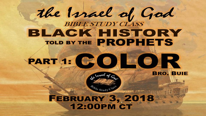 02032018 - Black History Told By The Prophets Part 1 Color