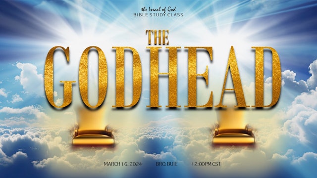 03162024 - The Godhead