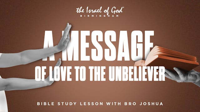 05312025 - IOG Birmingham - A Message...