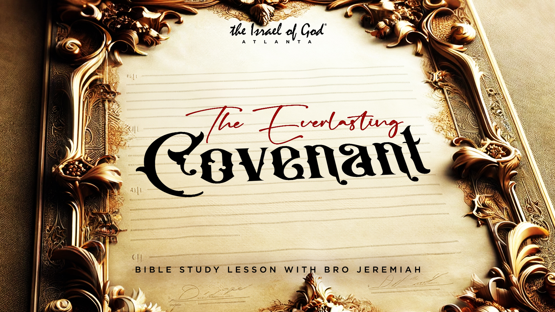 03232024 - IOG Atlanta - The Everlasting Covenant