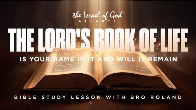 05202023 - IOG ATL - The Lord's Book ...