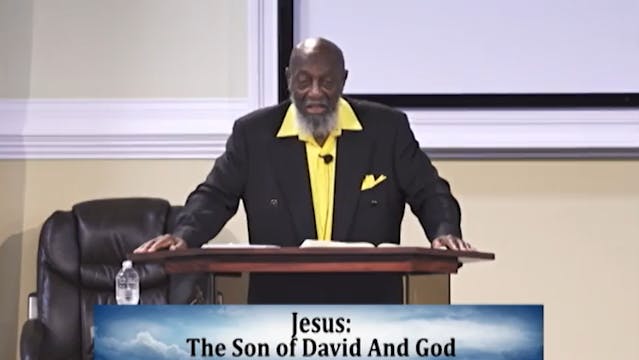 The Bible Speaks - Jesus: The Son of ...