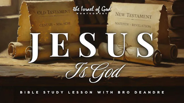 01172026 - IOG Montgomery - Jesus Is God