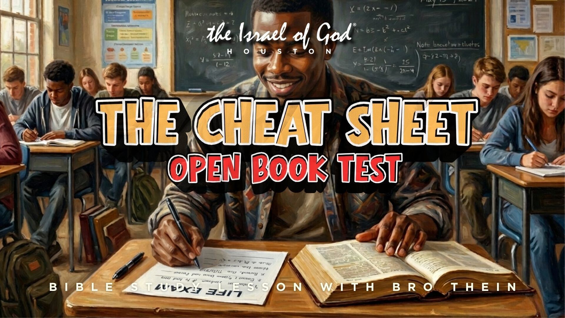 03282026 - IOG Houston - The Cheat Sheet; Open Book Test