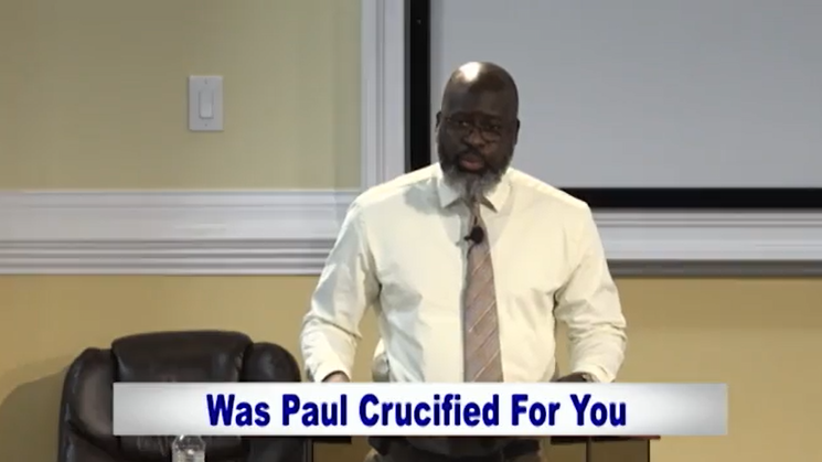 The Bible Speaks - Was Paul Crucified For You?