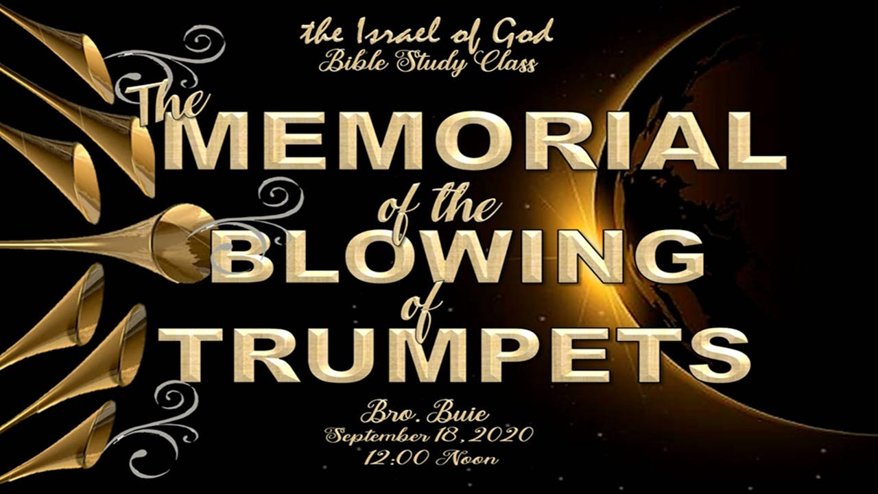 09182020 The Memorial of the Blowing of Trumpets 2020 The Israel