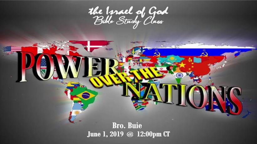 6012019 - Power Over The Nations