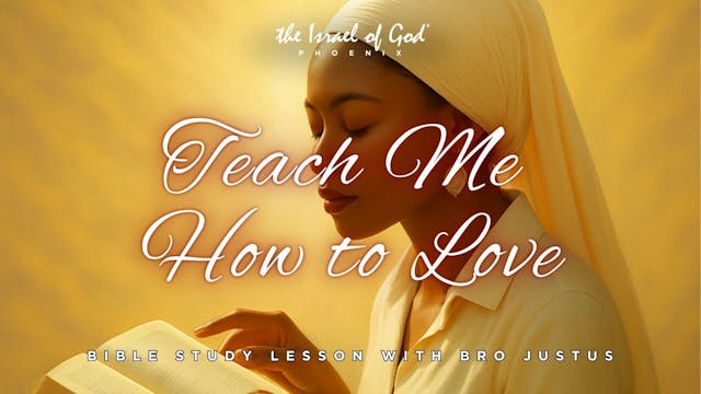 08162025 - IOG Phoenix - Teach Me How...