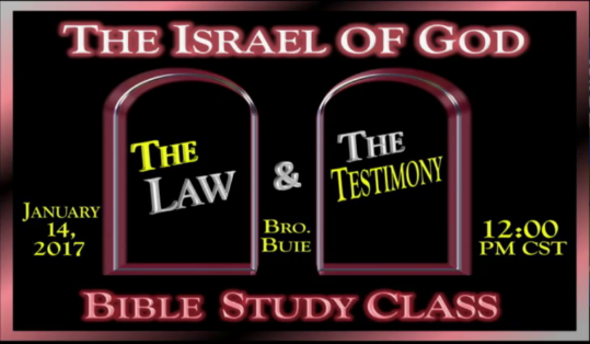 11417 - The Law & The Testimony