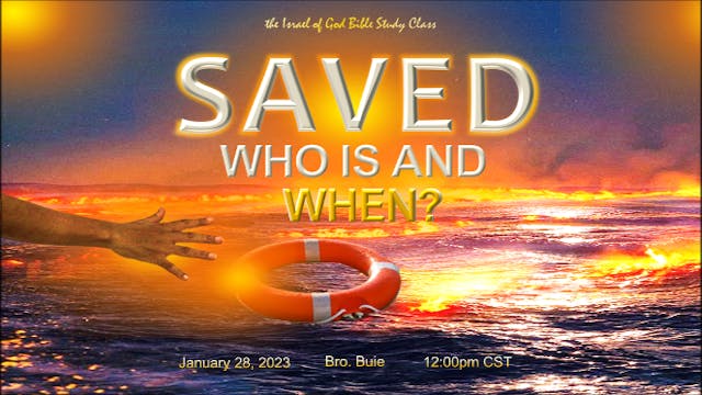 01282023 - Saved: Who Is and When?