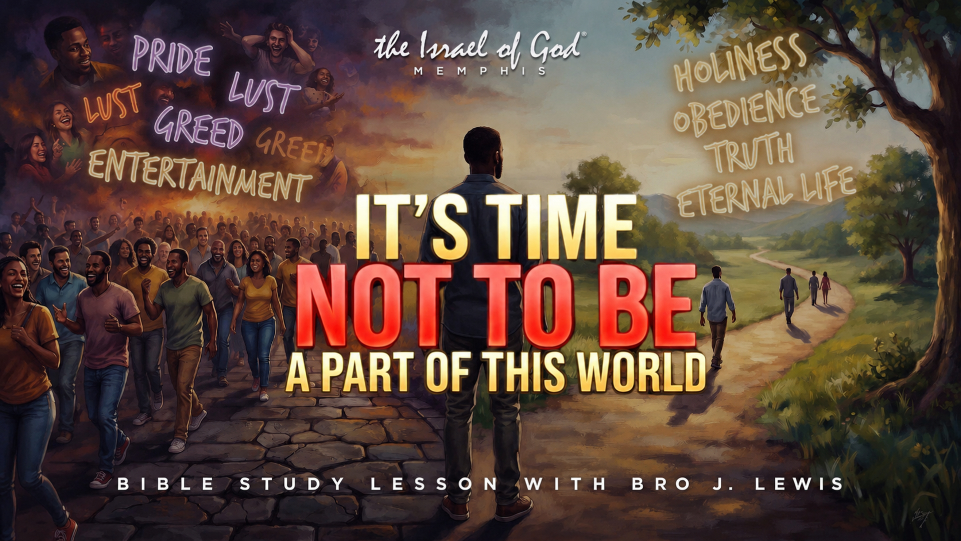 08152026 - IOG Memphis - It's Time Not To Be A Part Of This World
