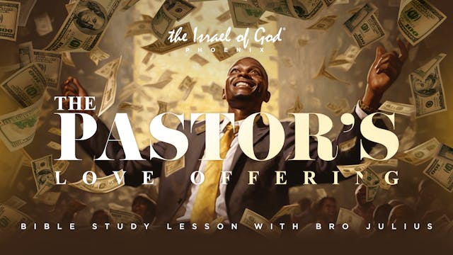 07292023 - IOG Phoenix - The Pastor's...