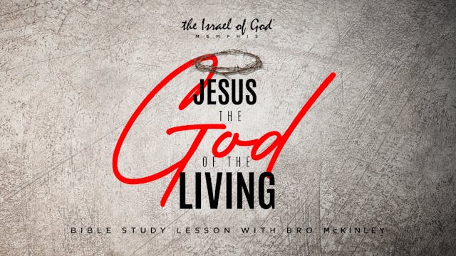 10212023 - IOG Memphis - Jesus: The G...