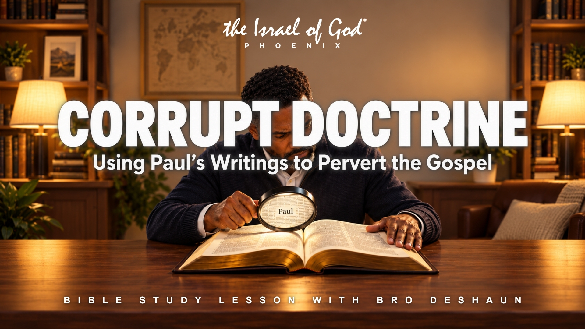 09192026 - IOG Phoenix - Corrupt Doctrine: Using Paul's Writings To Pervert...