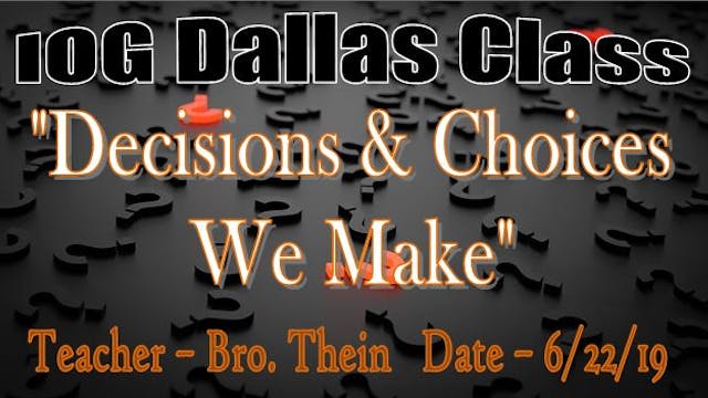 6222019 - IOG Dallas - Decisions and ...