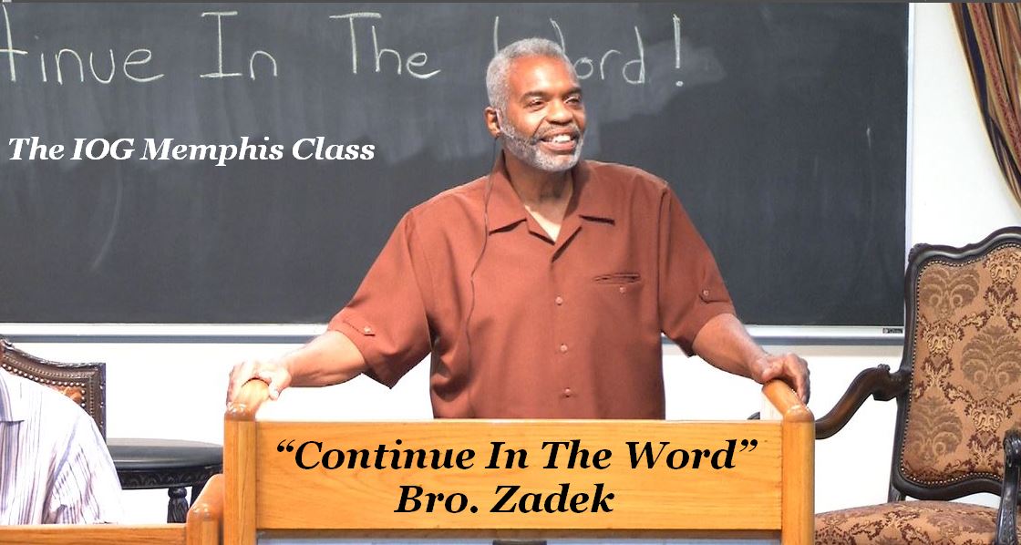 8242019 IOG Memphis - Continue In The Word