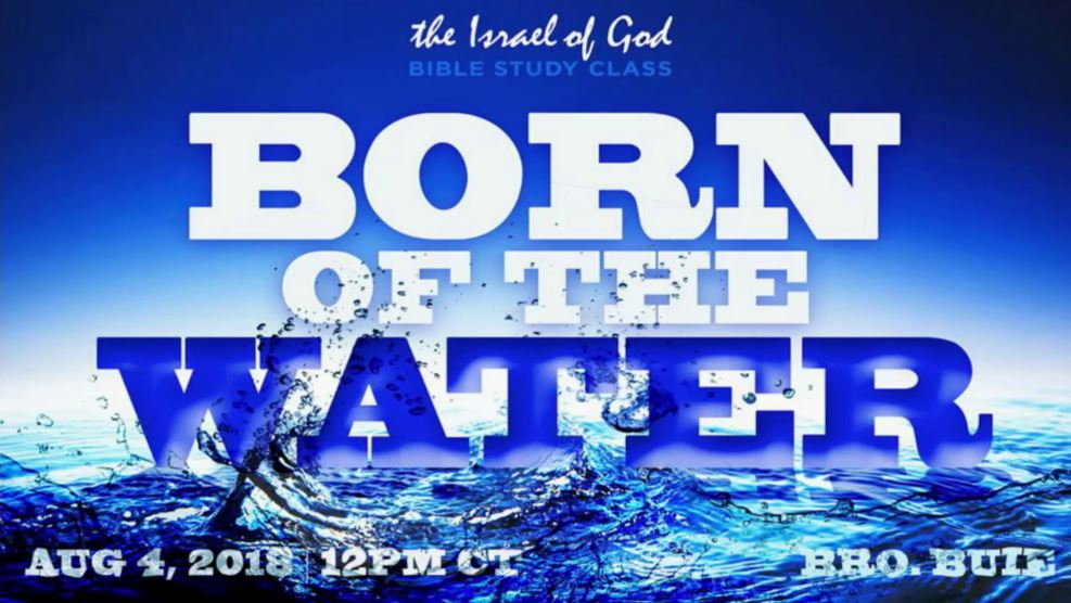 08042018 - Born of the Water