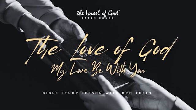 10282023 - IOG Baton Rouge - The Love...