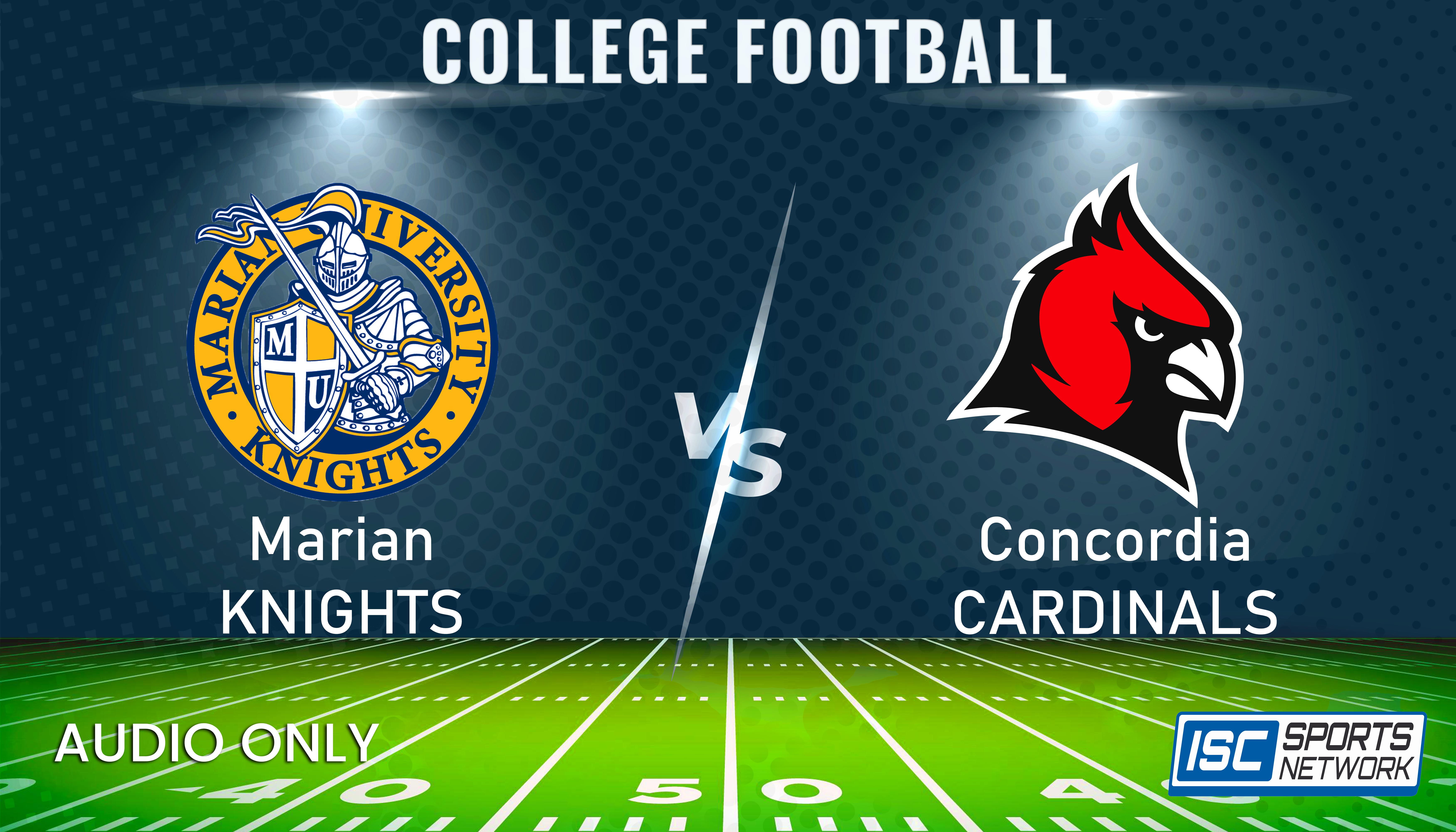 2023 CFB Marian at Concordia 10/14