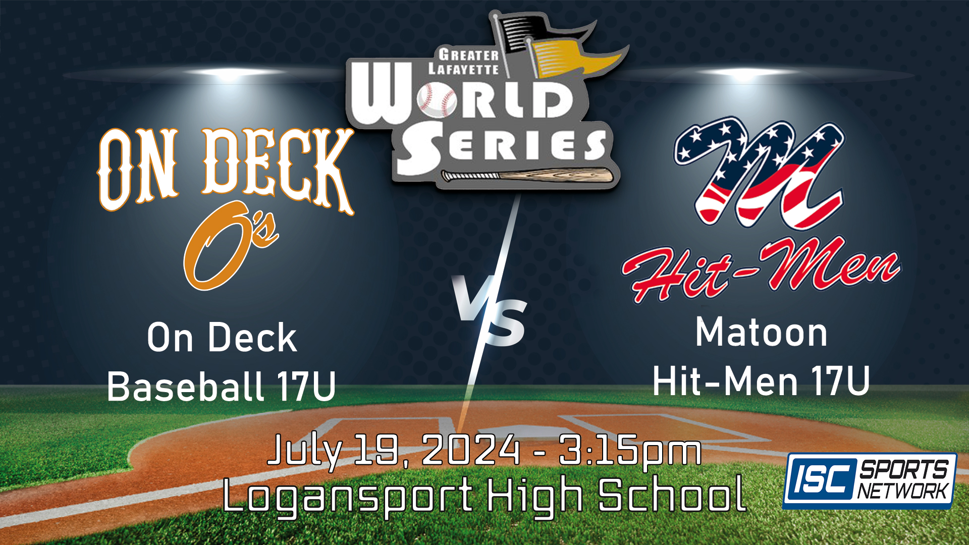 2024 GLWS BSB On Deck 17U vs Matoon Hit-Men 17U 7/19