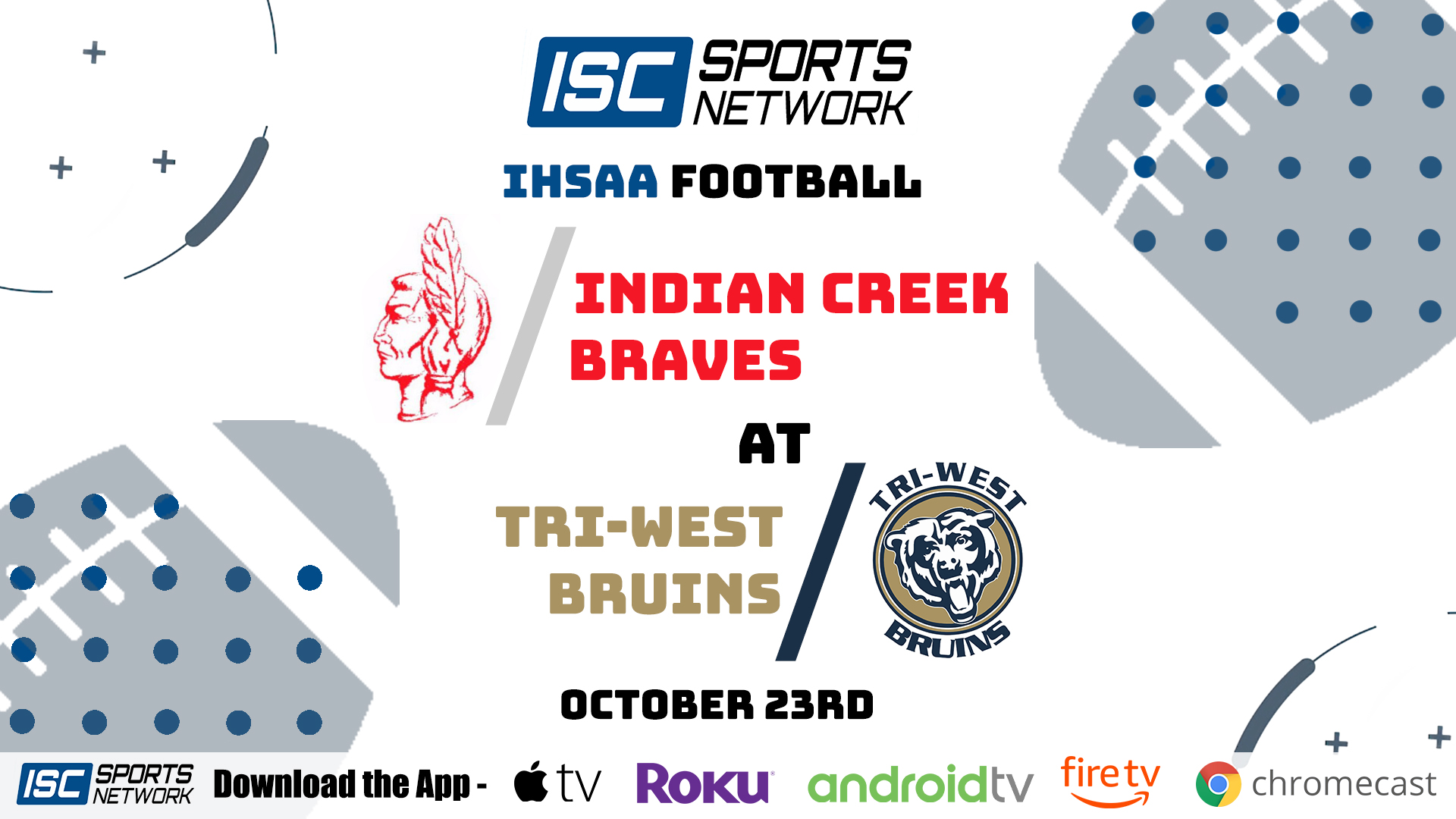 2020 IHSAA FB Indian Creek at Tri West